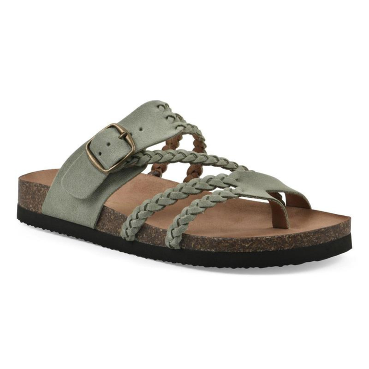 Hayleigh | Braided Cork Sandal