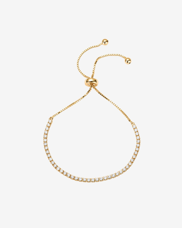 Vermeil Adjustable Tennis Bracelet