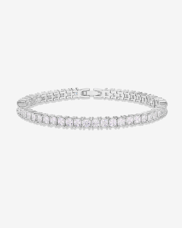 Princess Cut Tennis Bracelet