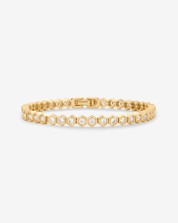 Honeycomb Tennis Bracelet