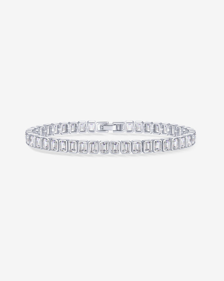 Emerald-Cut Tennis Bracelet