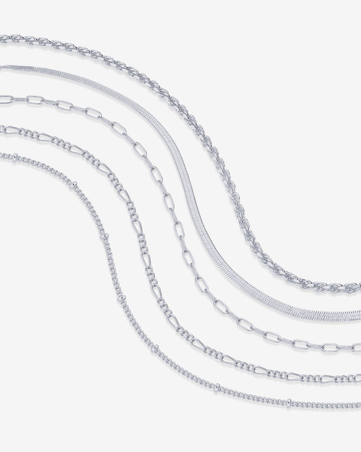 Wear Everywhere Chain Bracelet 5-Pack