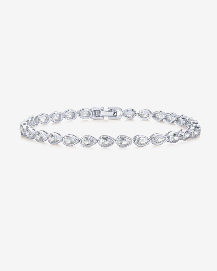 Teardrop Stone Tennis Bracelet
