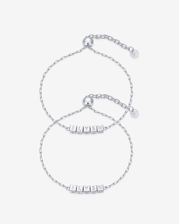 BFF-ILYSM Cube Bracelet