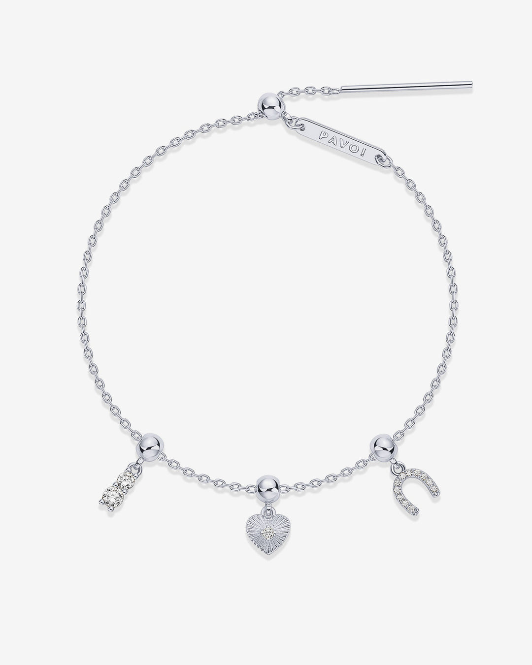 Charm Stack Era â€“ Heart & Horseshoe Vibes Bracelet Set