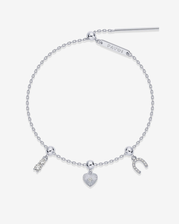 Charm Stack Era â€“ Heart & Horseshoe Vibes Bracelet Set