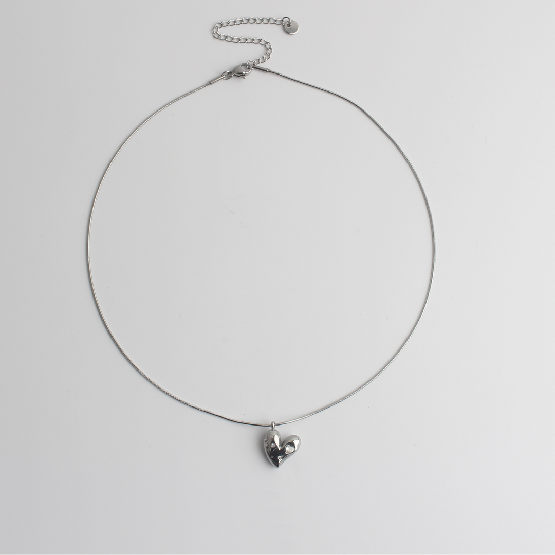 Sparkly love - Necklace - Stainless Steel