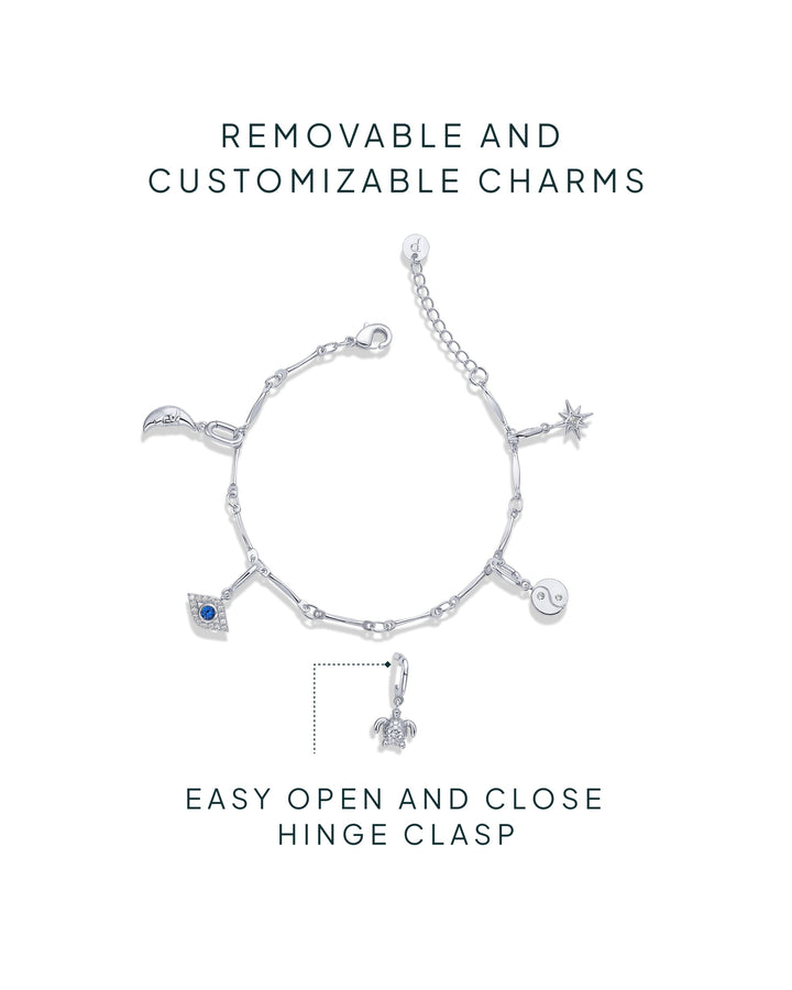 Cosmic Drip Charm Bracelet Set