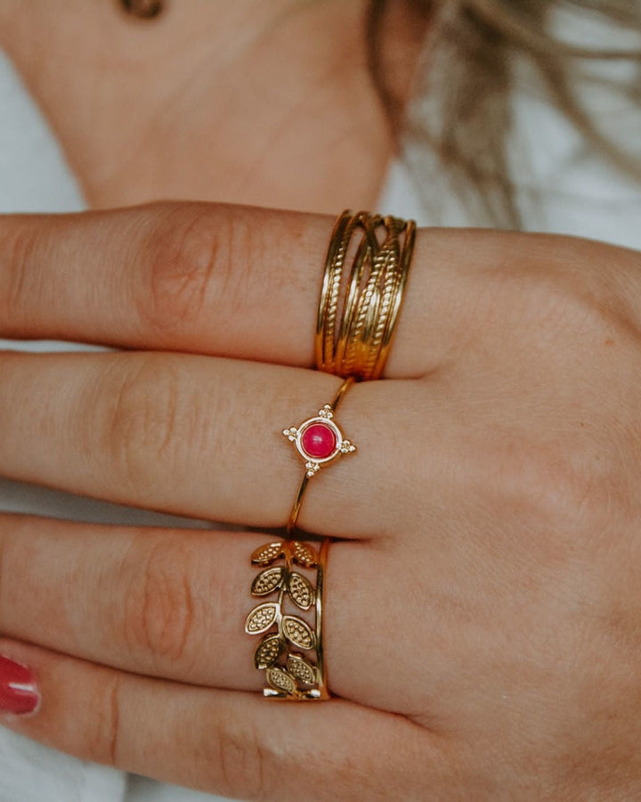 Maelynn - Ring - Stainless Steel - Verstelbaar