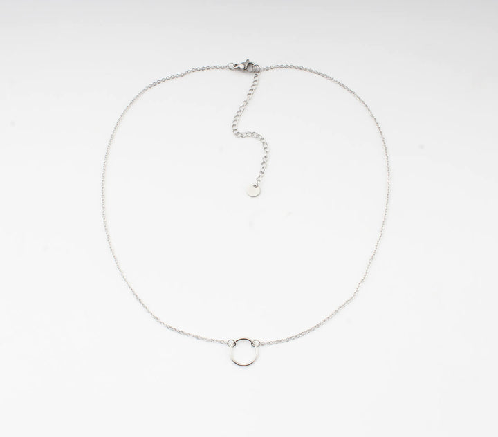 Circle - Necklace - Stainless Steel