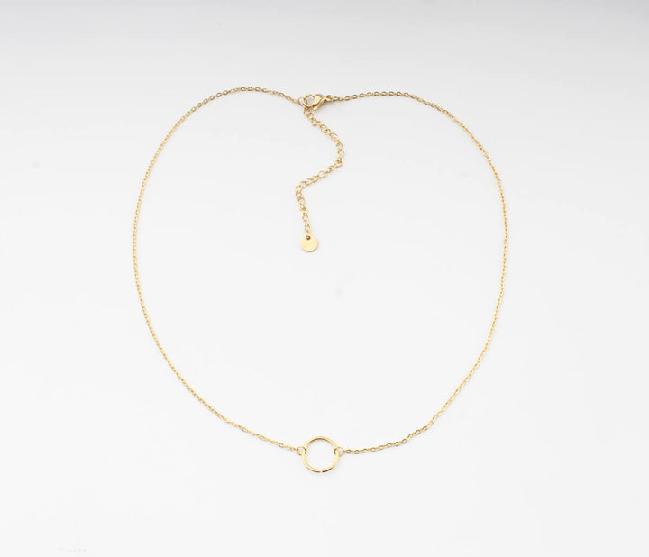 Circle - Necklace - Stainless Steel