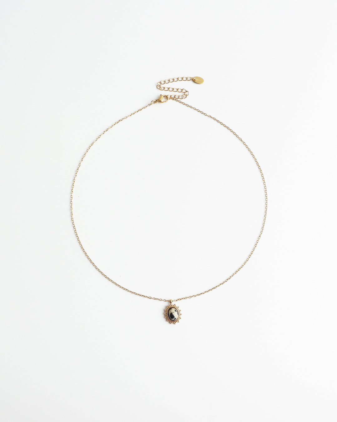Jolie - Necklace - Natural Stone - Stainless Steel