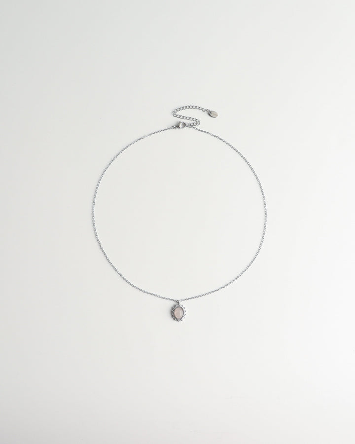 Jolie - Necklace - Natural Stone - Stainless Steel