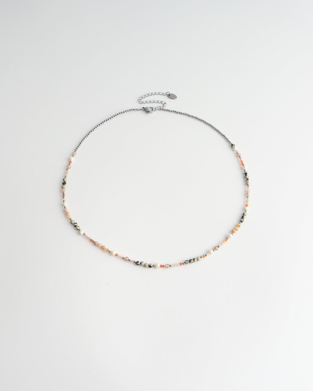 Diona - Necklace - Natural Stone - Stainless Steel
