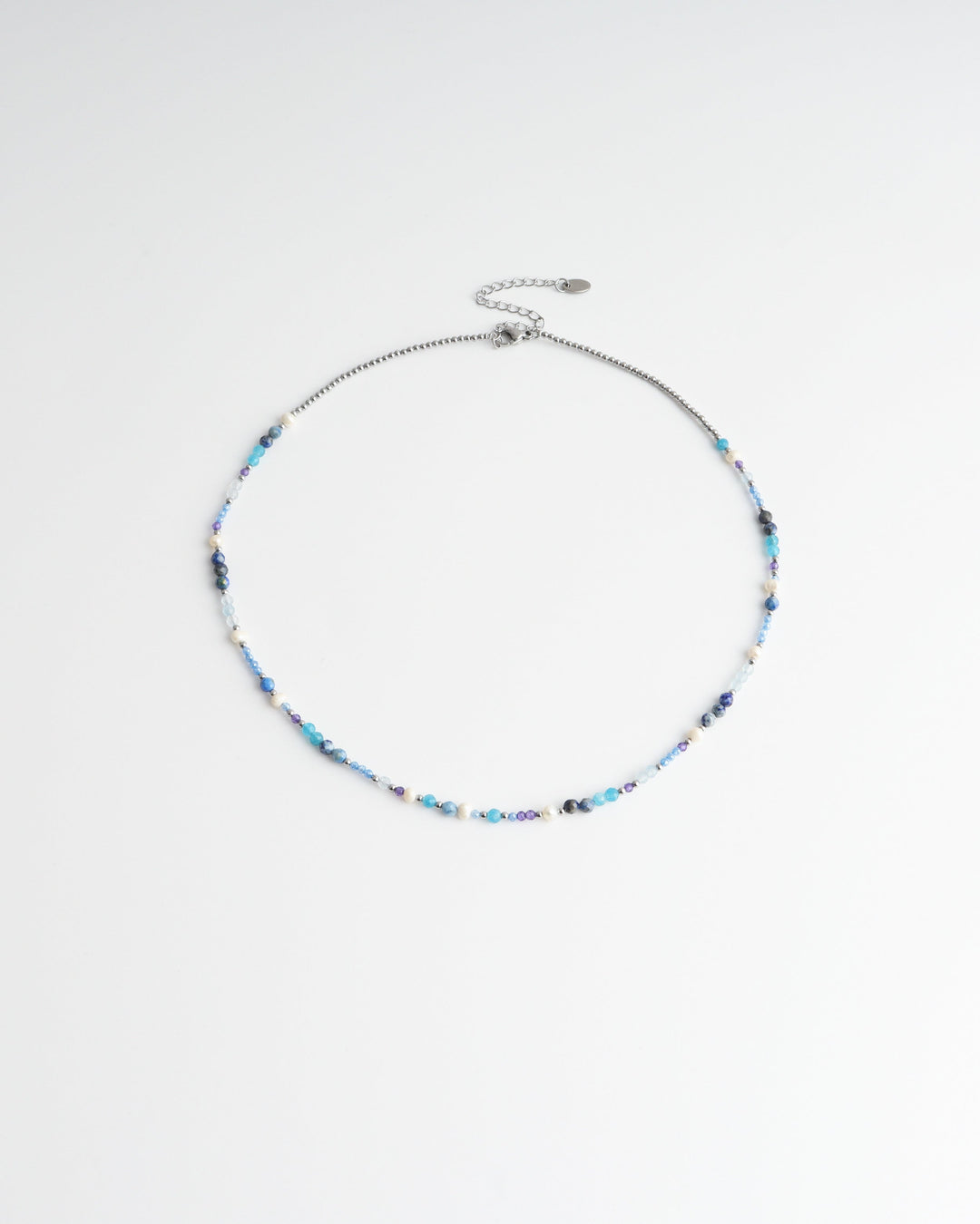 Diona - Necklace - Natural Stone - Stainless Steel