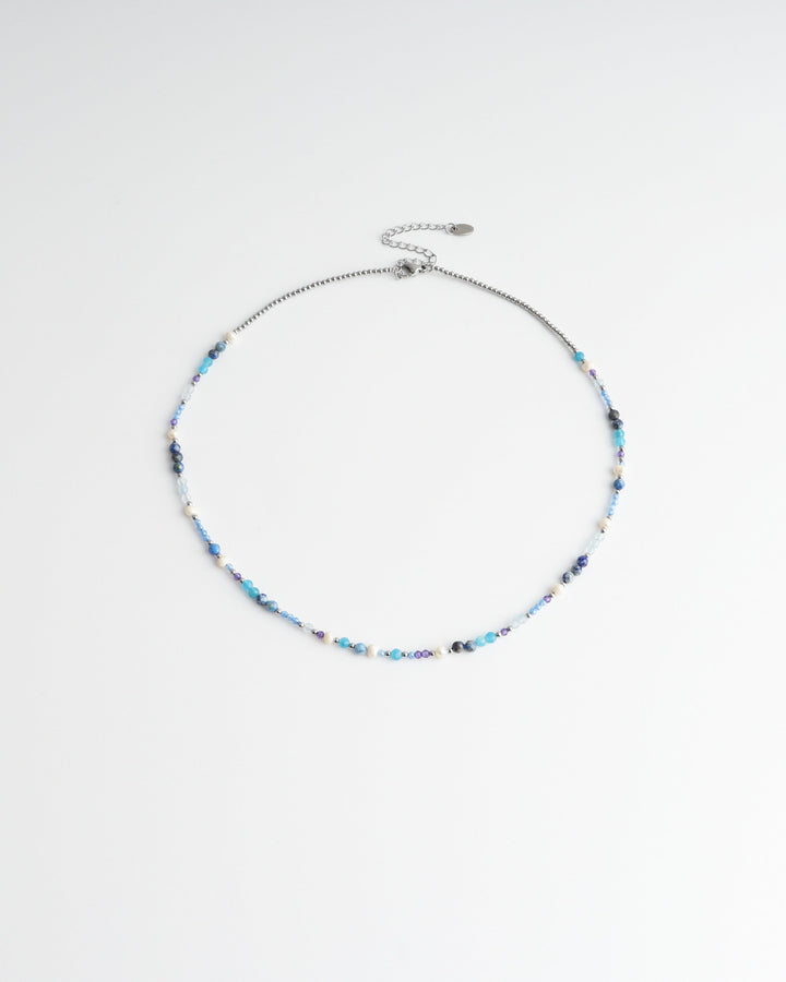 Diona - Necklace - Natural Stone - Stainless Steel