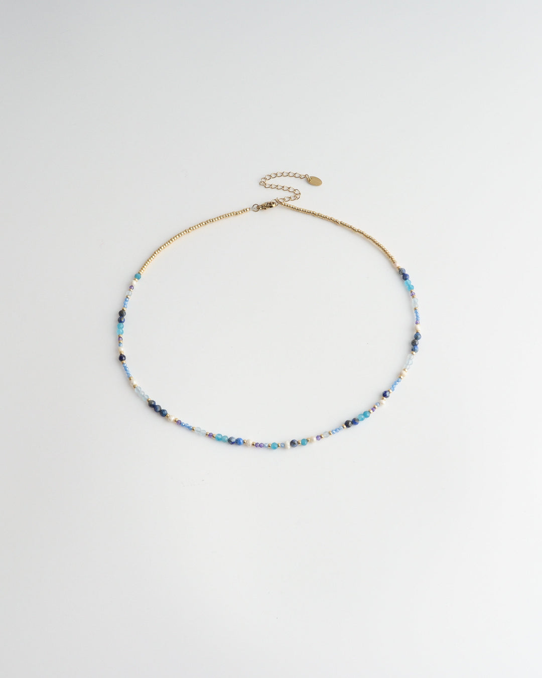 Diona - Necklace - Natural Stone - Stainless Steel