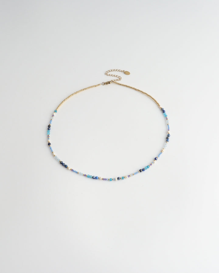 Diona - Necklace - Natural Stone - Stainless Steel
