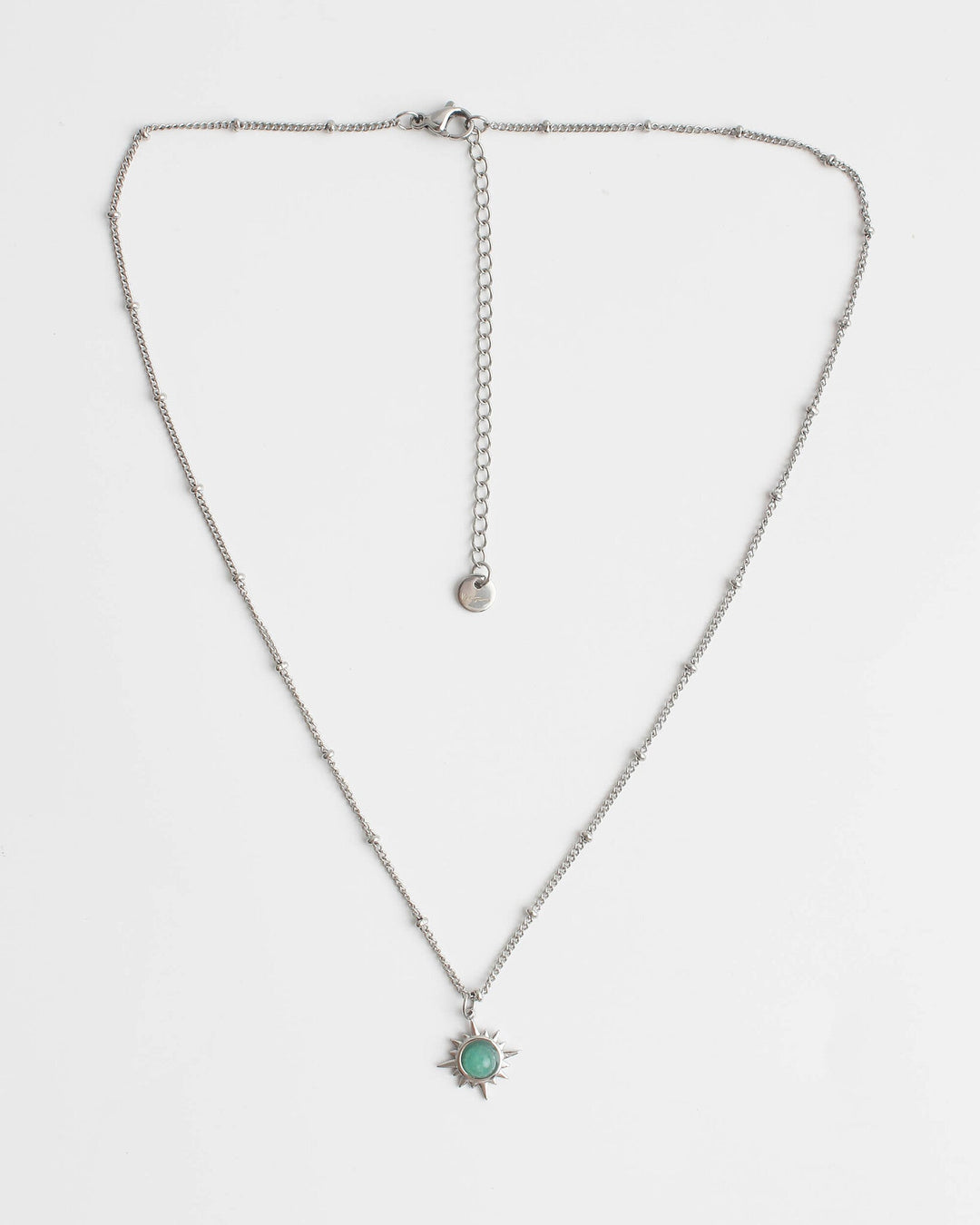 Chasing the sun - Necklace - Natural Stone-  Stainless Steel