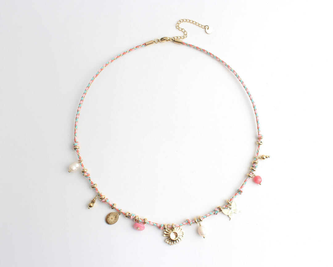 Zinnia - Necklace - Stainless Steel