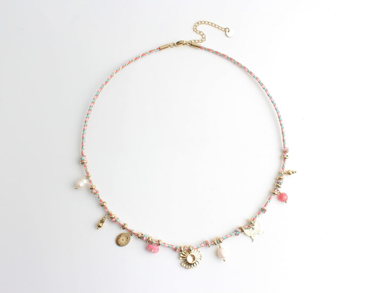 Zinnia - Necklace - Stainless Steel