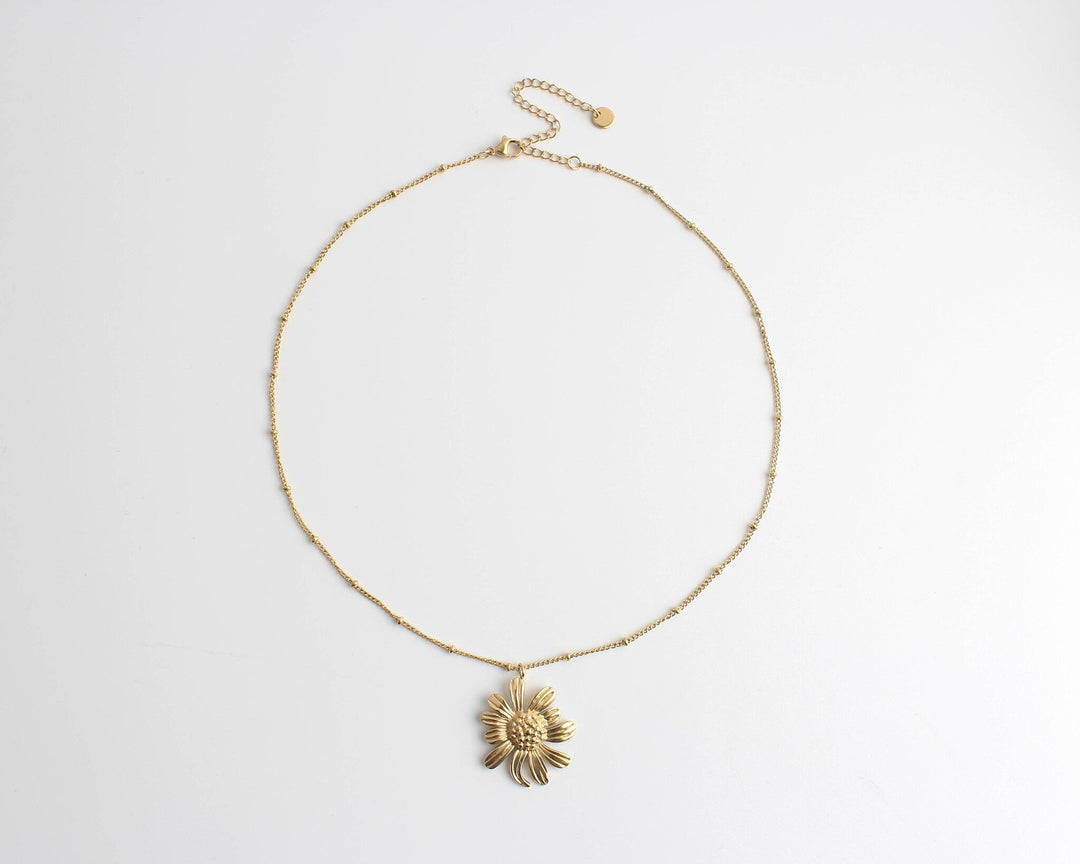 Gerbera - Necklace - Stainless Steel