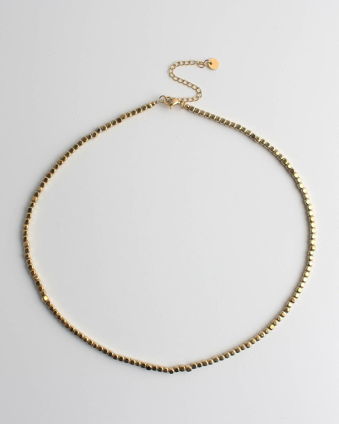 Round Circle - Necklace - Stainless Steel