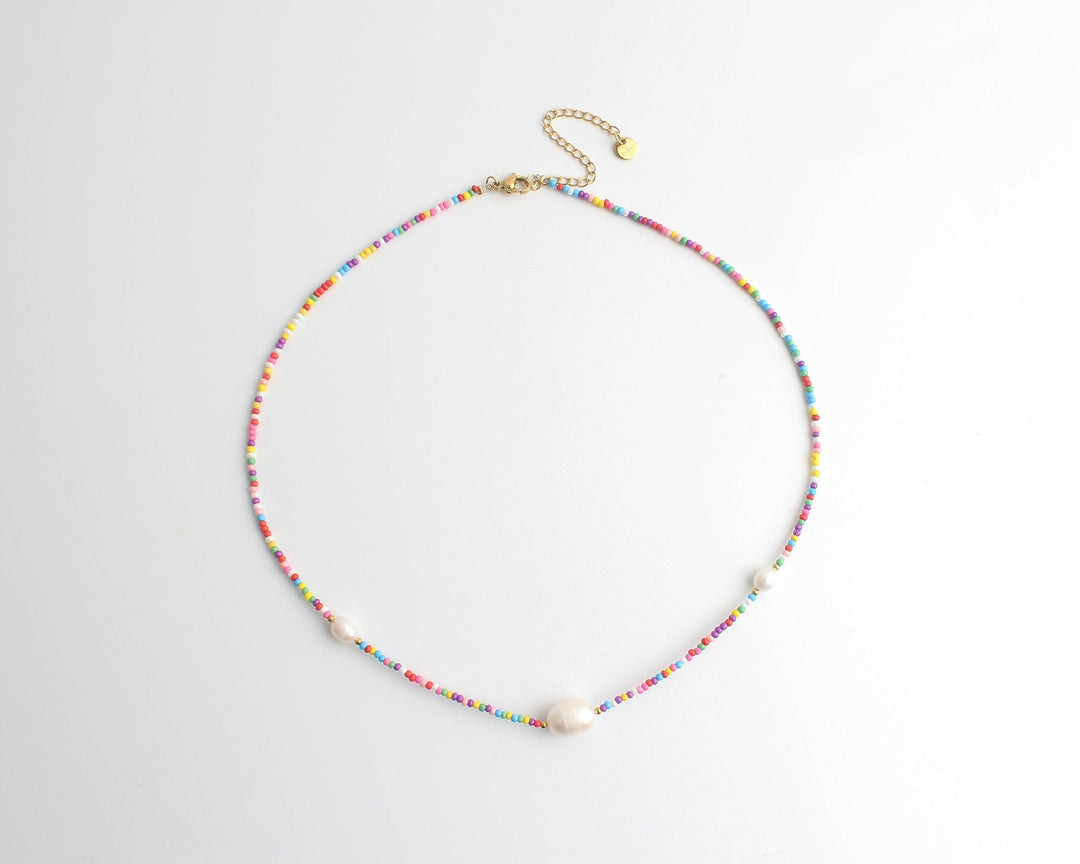 Pearls, Pearls, Pearls - Necklace - Stainless Steel