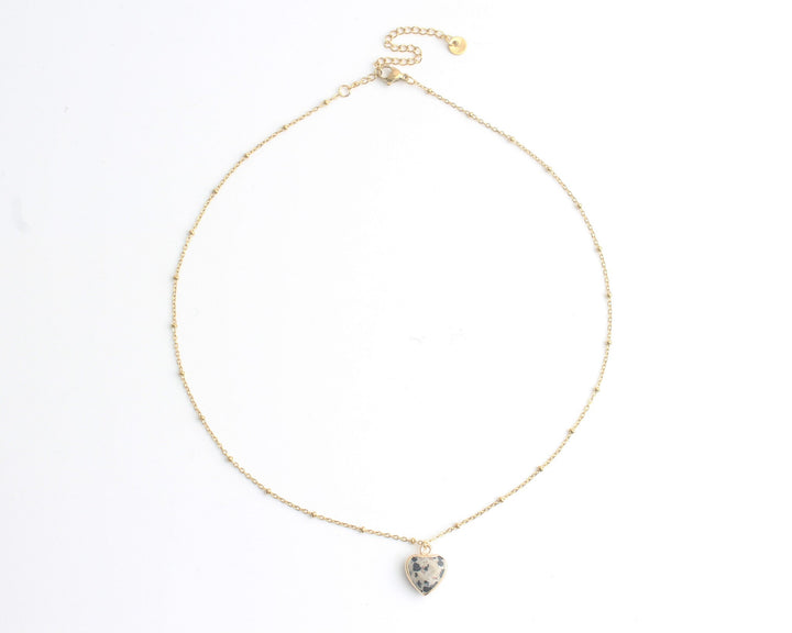 Cherish - Necklace - Natural Stone - Stainless Steel