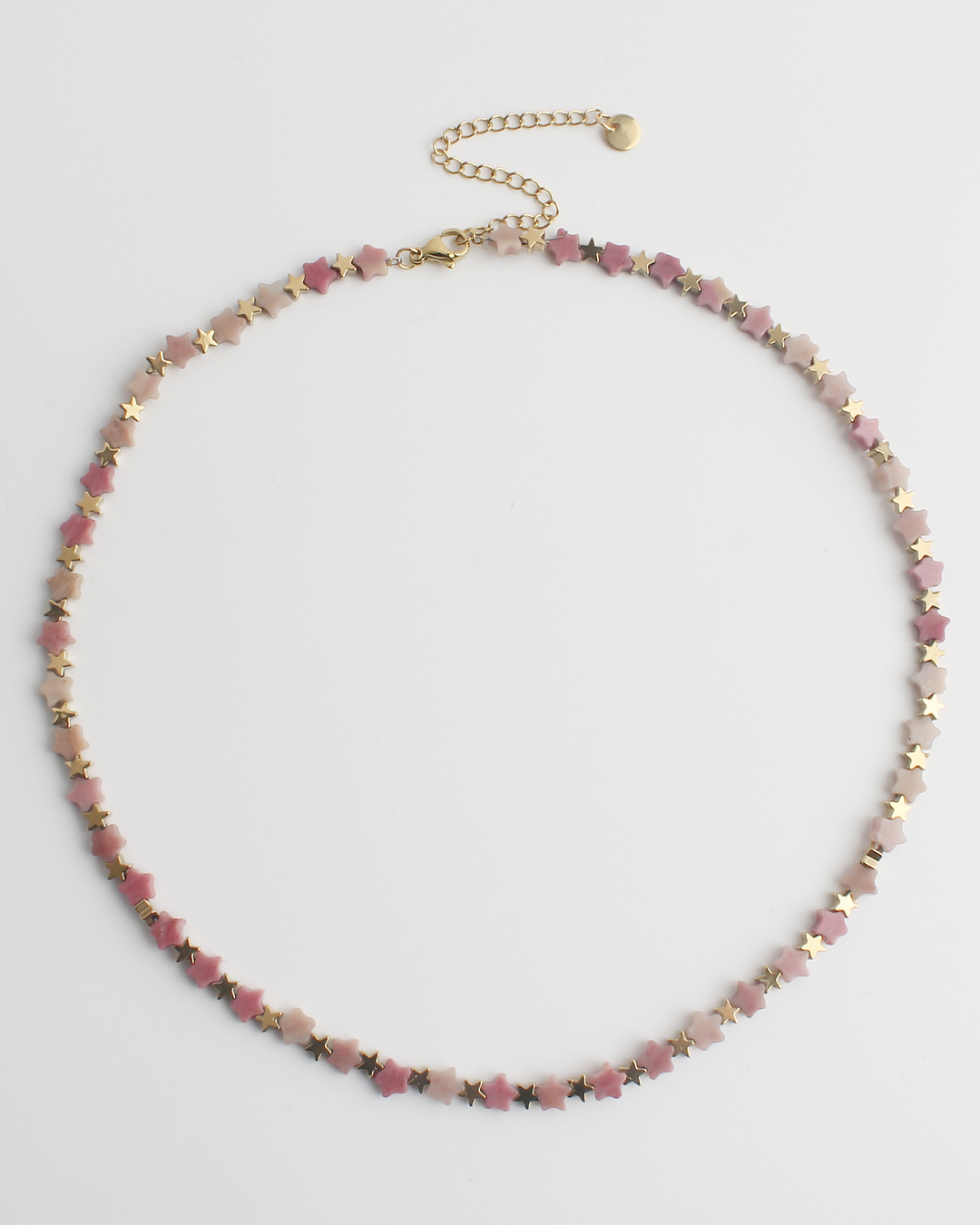 Stargazing - Necklace - Natural Stone - Stainless Steel