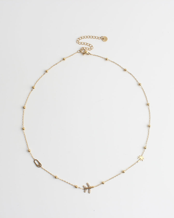 Vacation Vibe - Necklace - Stainless Steel