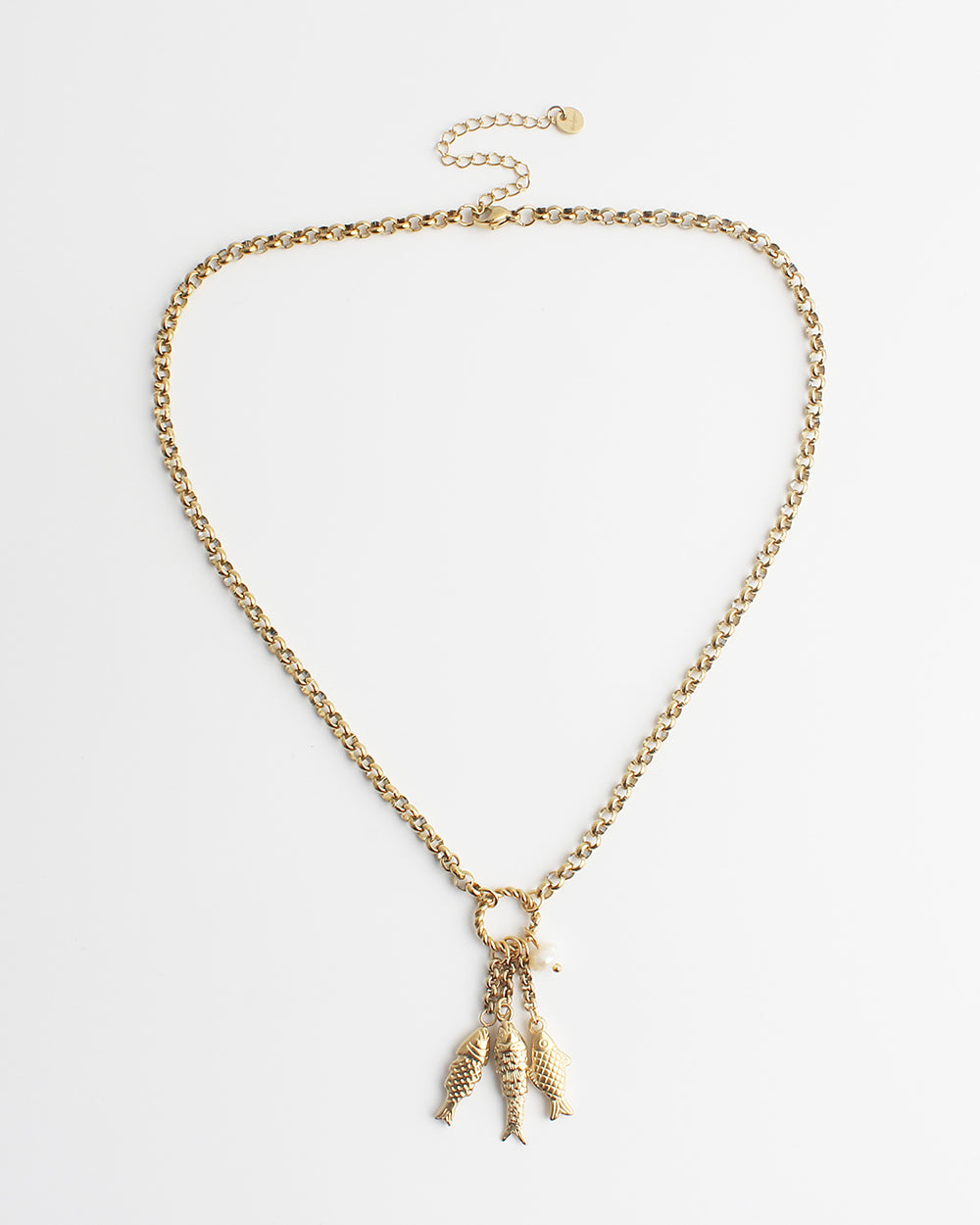 Fish - Necklace - Stainless Steel
