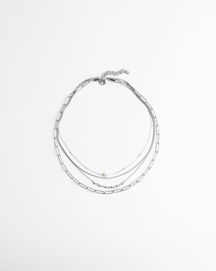 Eloise - Necklace - Natural Stone - Stainless Steel