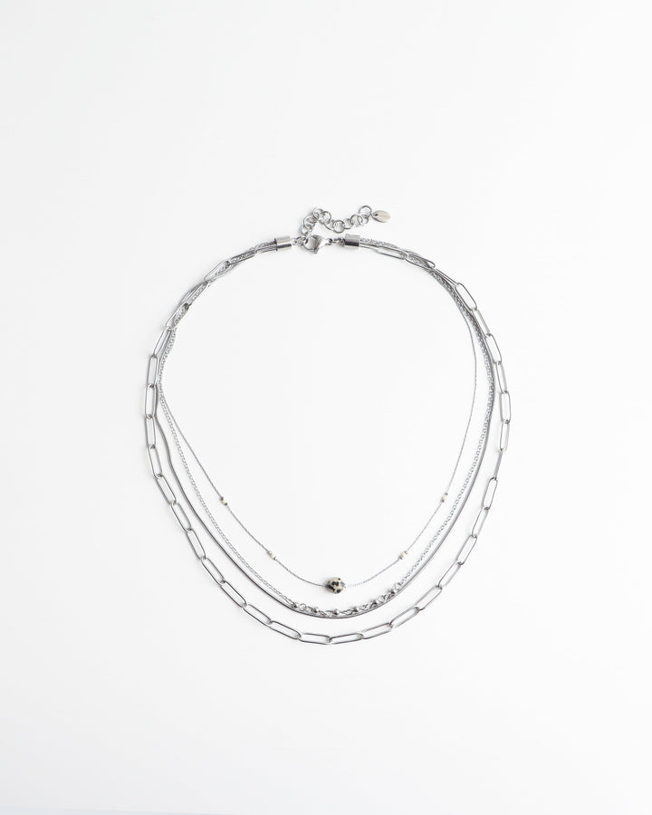 Eloise - Necklace - Natural Stone - Stainless Steel
