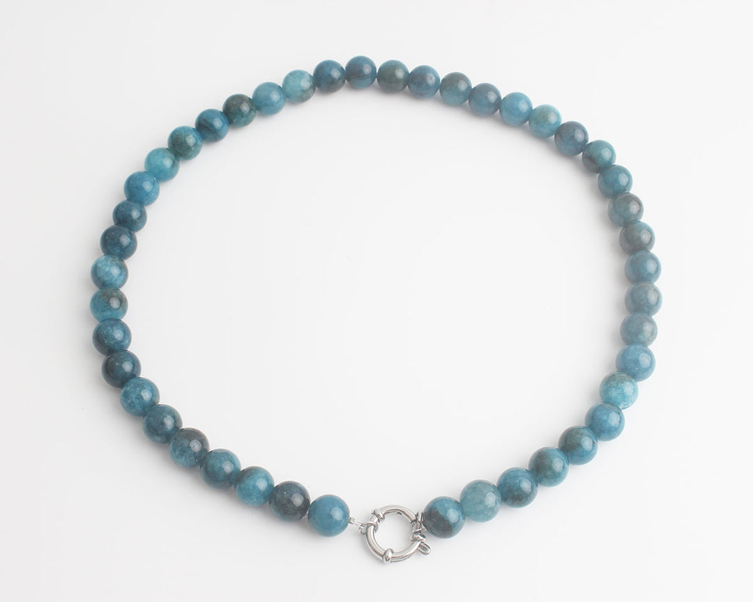 Samira - Necklace - Natural Stone -Stainless Steel