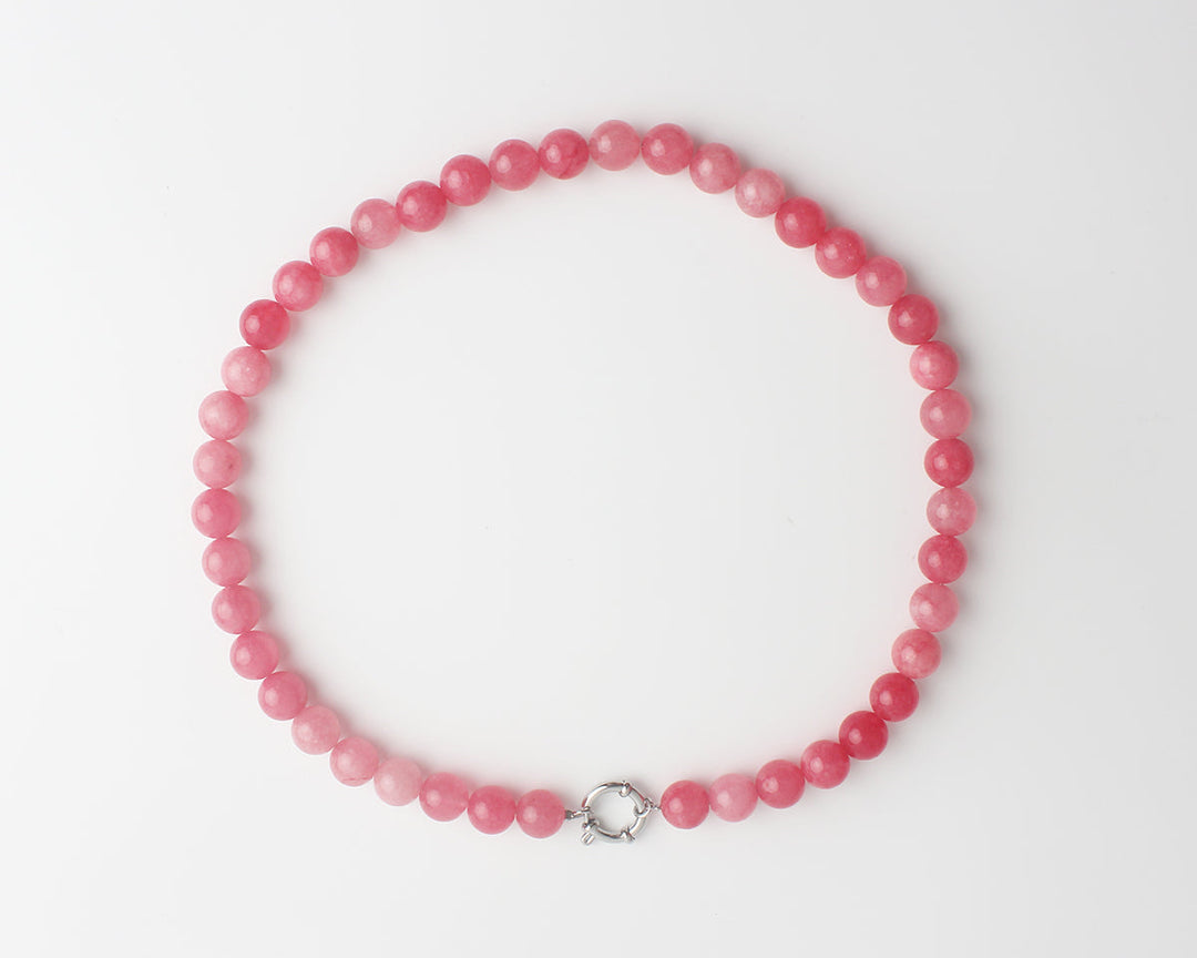 Samira - Necklace - Natural Stone -Stainless Steel