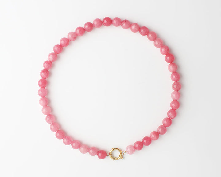 Samira - Necklace - Natural Stone -Stainless Steel