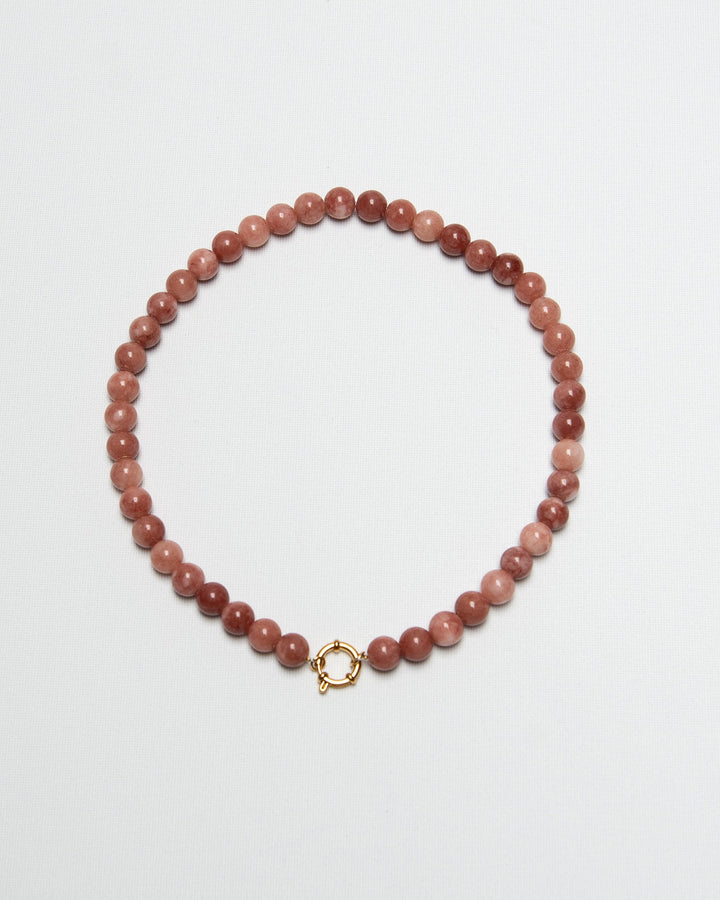 Samira - Necklace - Natural Stone -Stainless Steel
