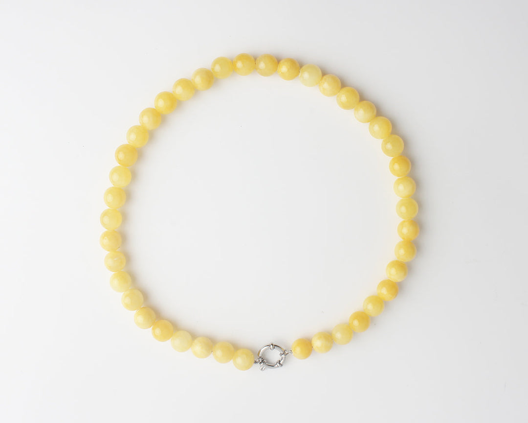 Samira - Necklace - Natural Stone -Stainless Steel