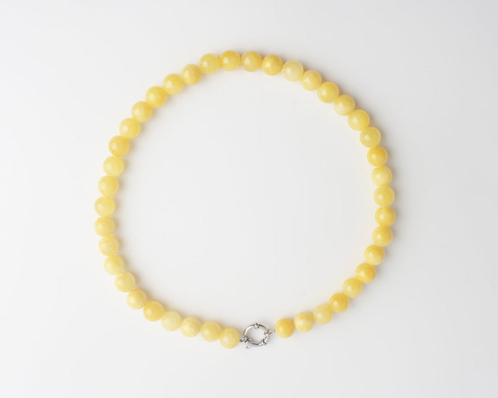Samira - Necklace - Natural Stone -Stainless Steel