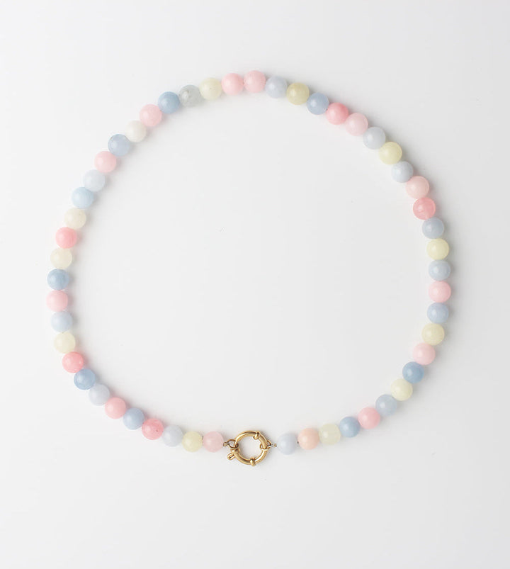 Samira - Necklace - Natural Stone -Stainless Steel