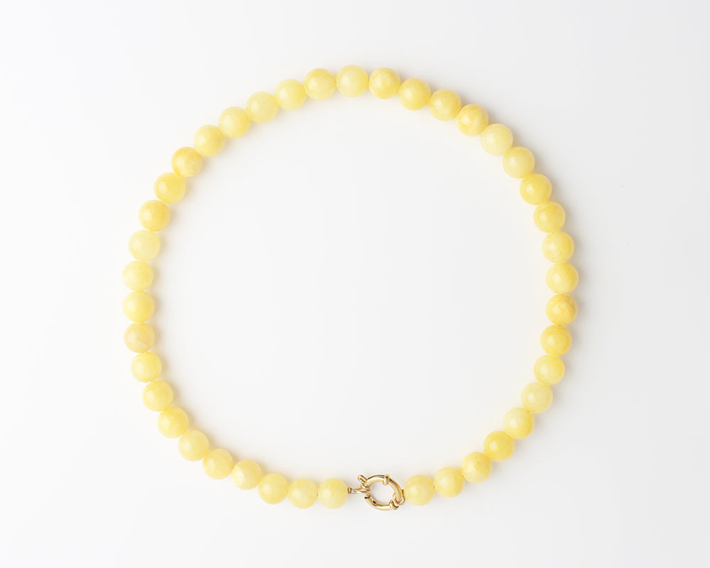 Samira - Necklace - Natural Stone -Stainless Steel