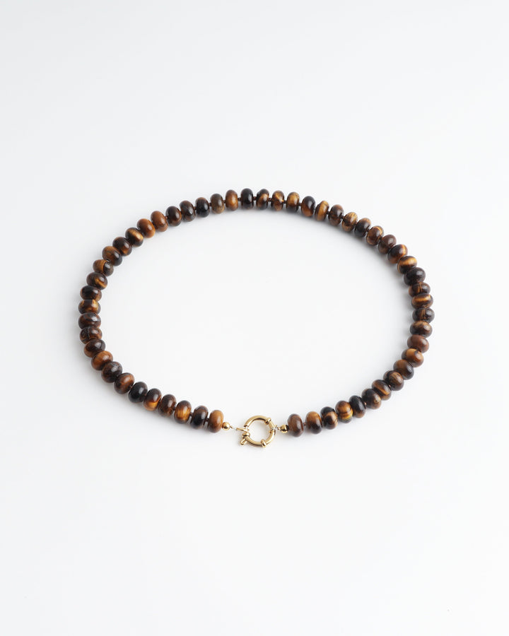 Clarisa - Necklace - Natural Stone - Stainless Steel