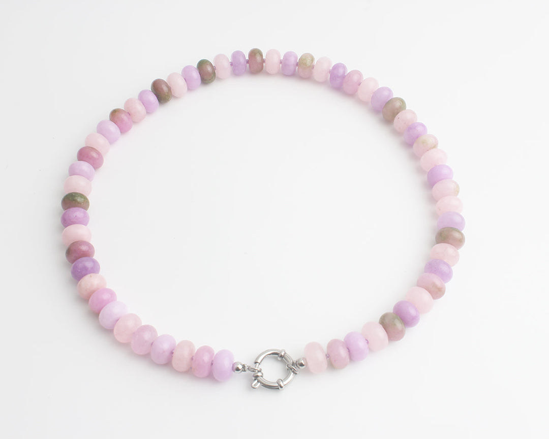 Clarisa - Necklace - Natural Stone - Stainless Steel