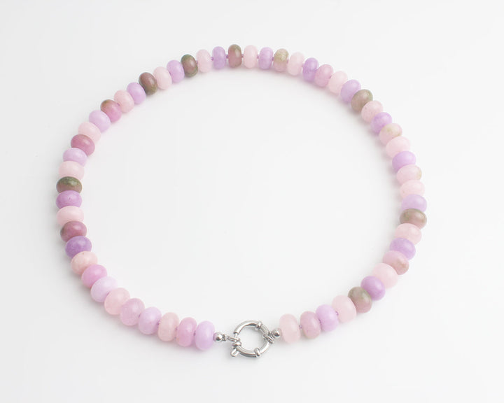 Clarisa - Necklace - Natural Stone - Stainless Steel