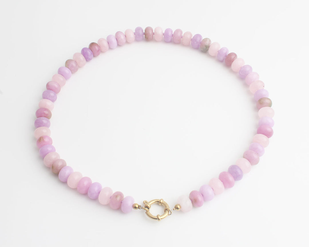 Clarisa - Necklace - Natural Stone - Stainless Steel