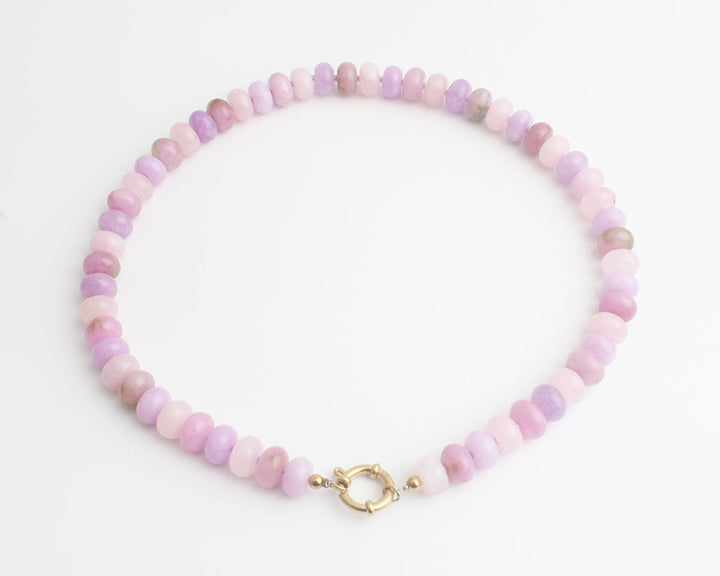 Clarisa - Necklace - Natural Stone - Stainless Steel