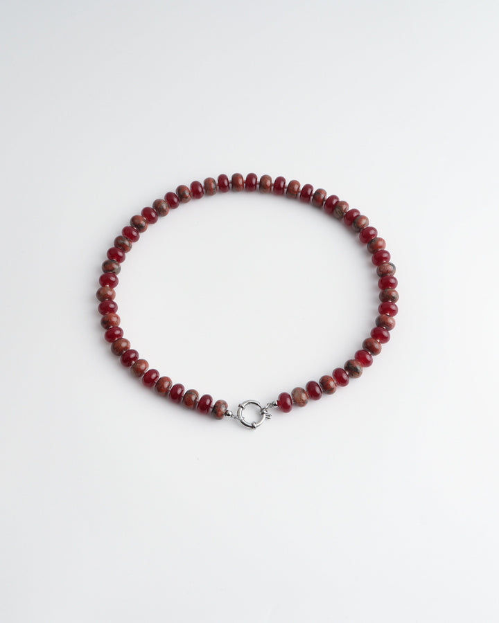 Clarisa - Necklace - Natural Stone - Stainless Steel