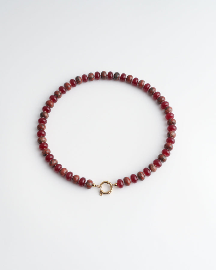 Clarisa - Necklace - Natural Stone - Stainless Steel