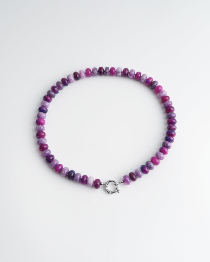 Clarisa - Necklace - Natural Stone - Stainless Steel